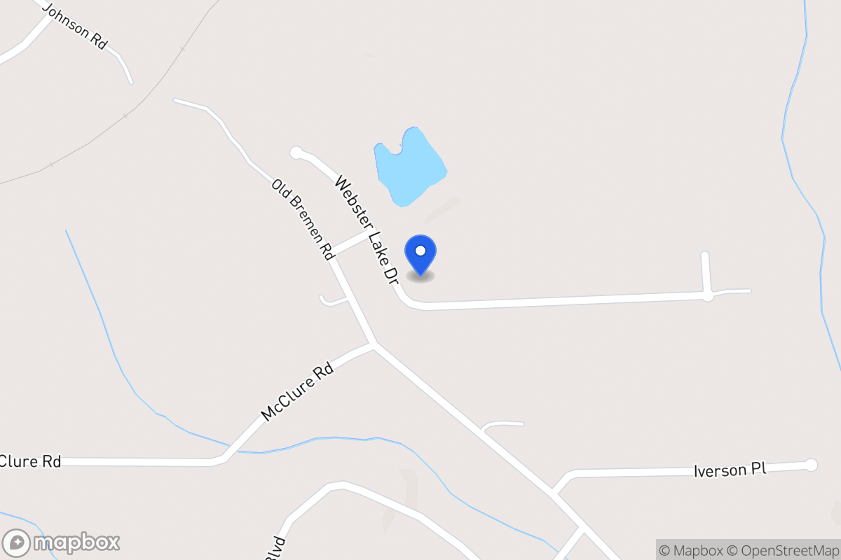 Map of 260 Webster Lake Dr
