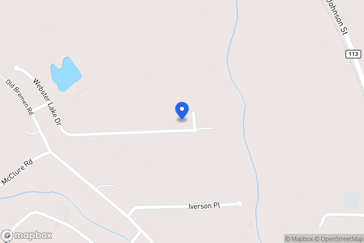 Map of 356 Webster Lake Dr