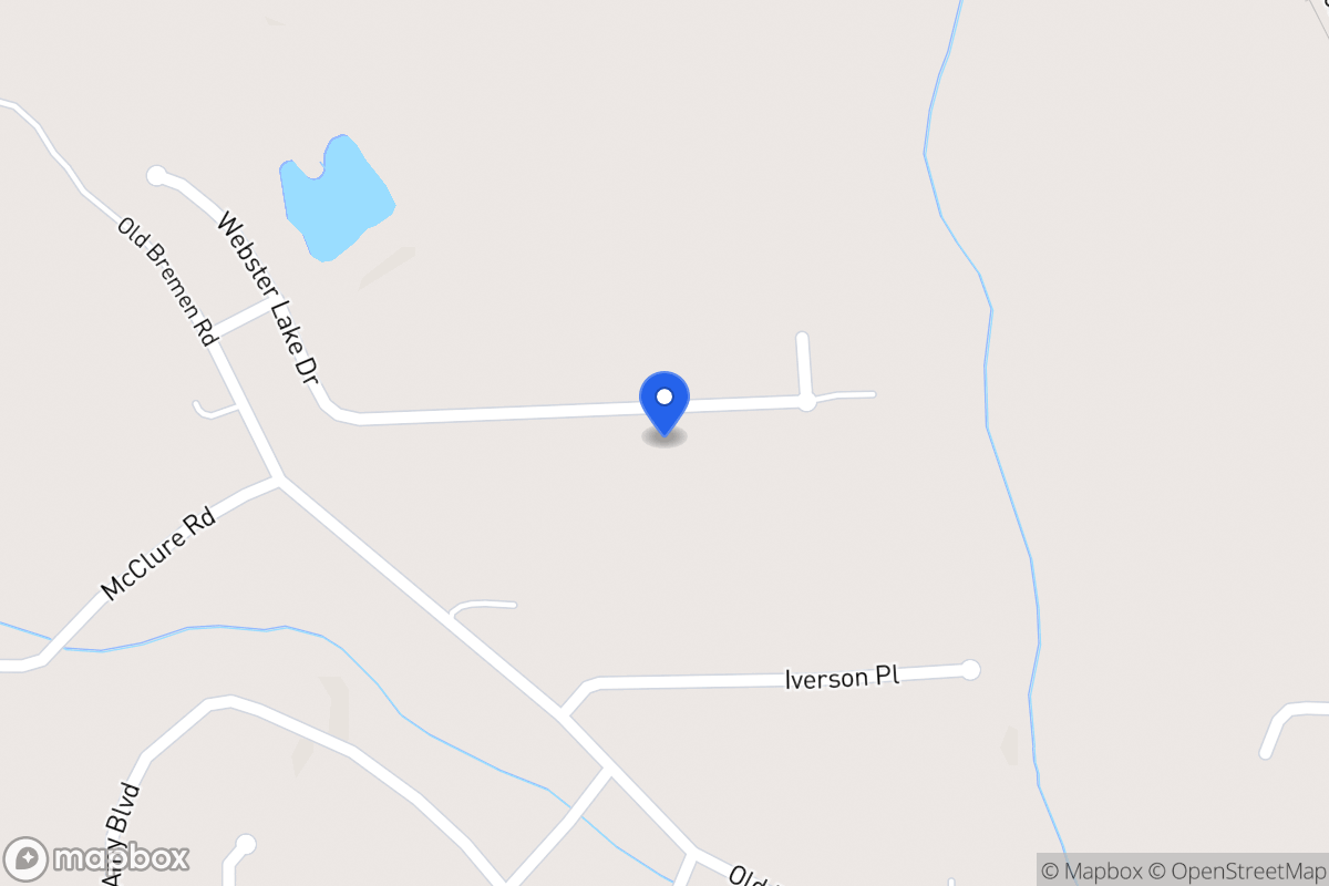 Map of 333 Webster Lake Dr