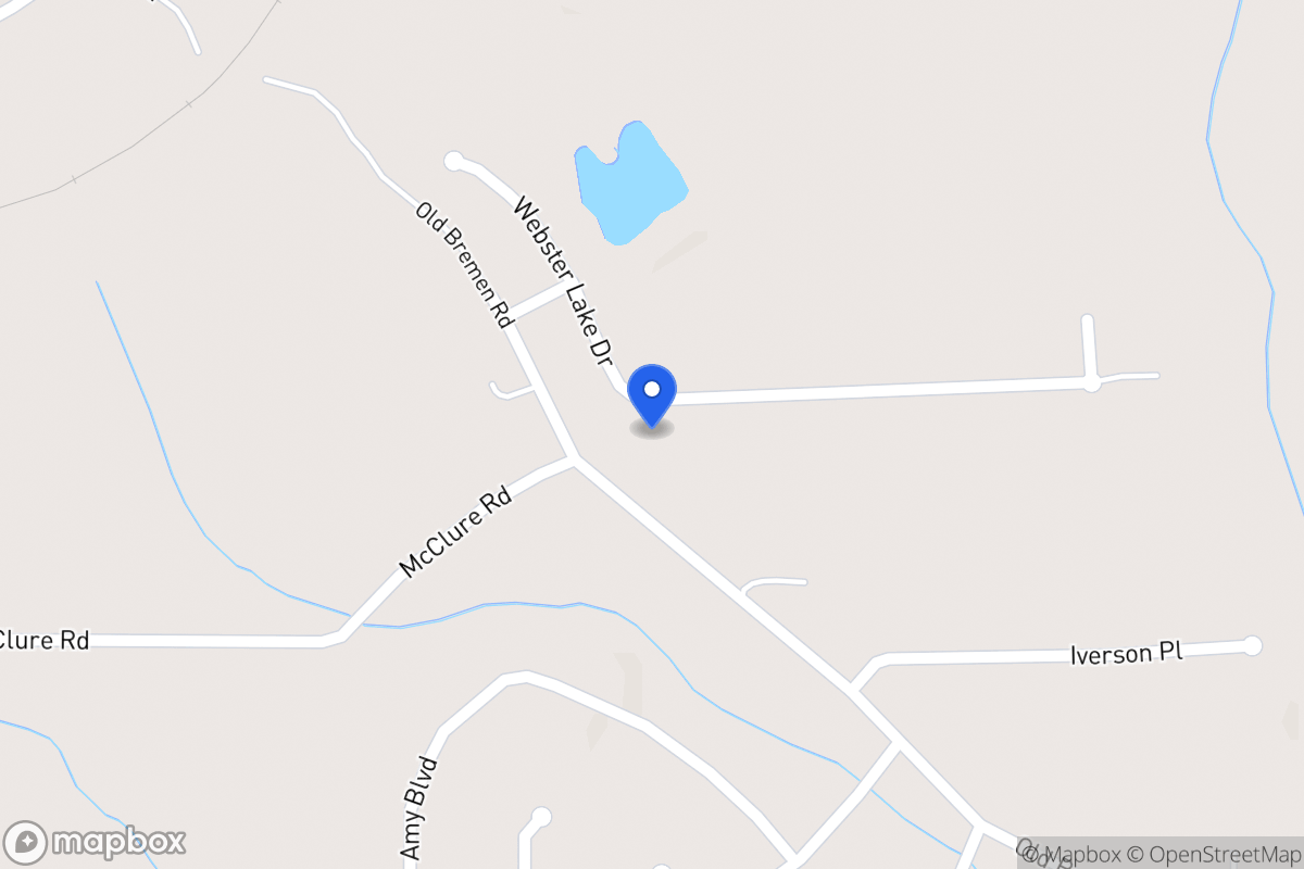 Map of 273 Webster Lake Dr