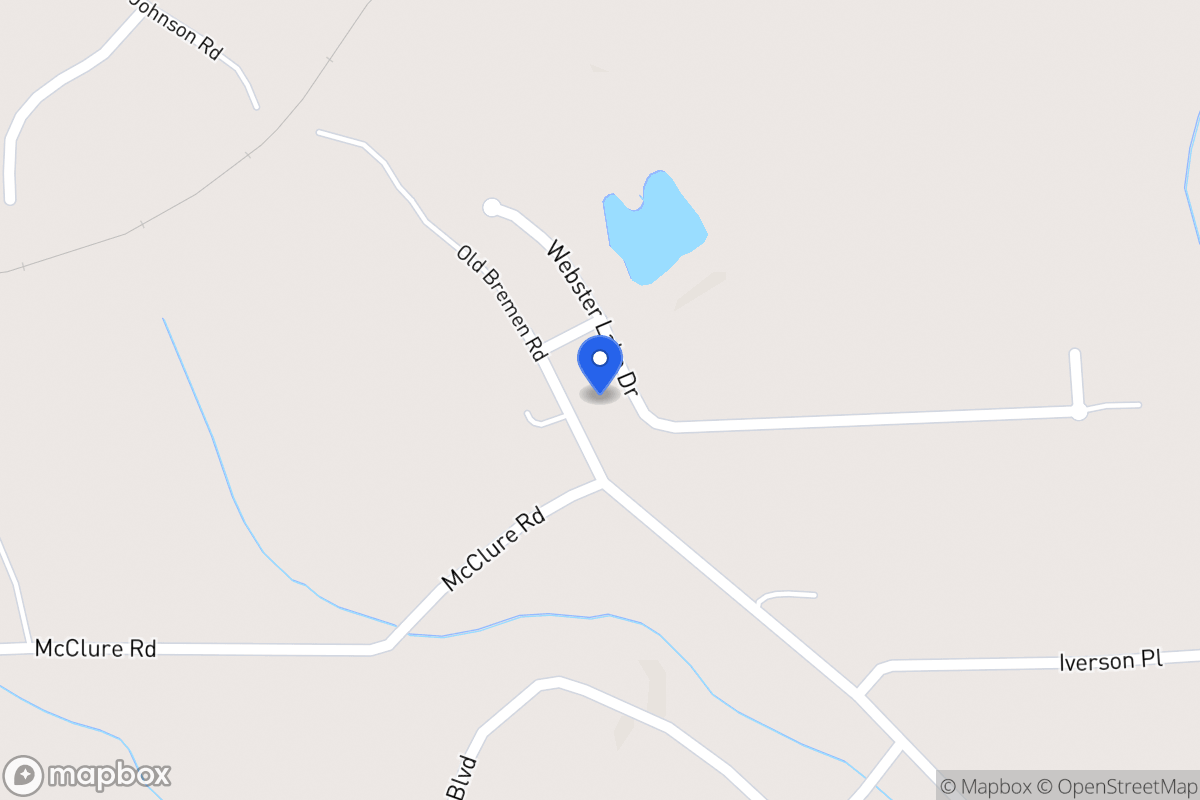 Map of 249 Webster Lake Dr