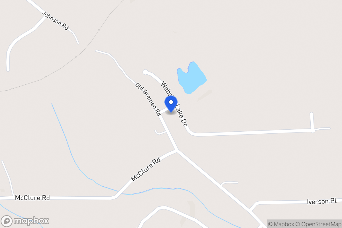 Map of 237 Webster Lake Dr