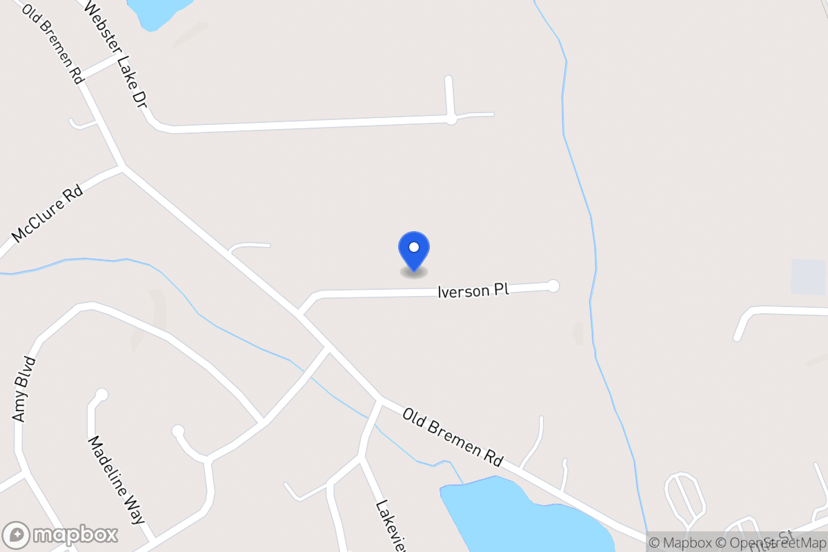 Map of 116 Iverson Pl