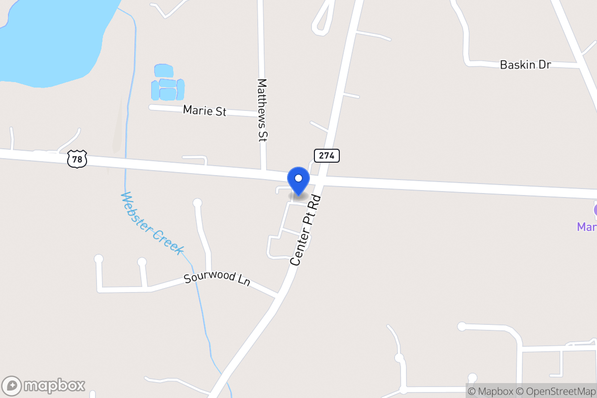 Map of 202 W 78 Hwy