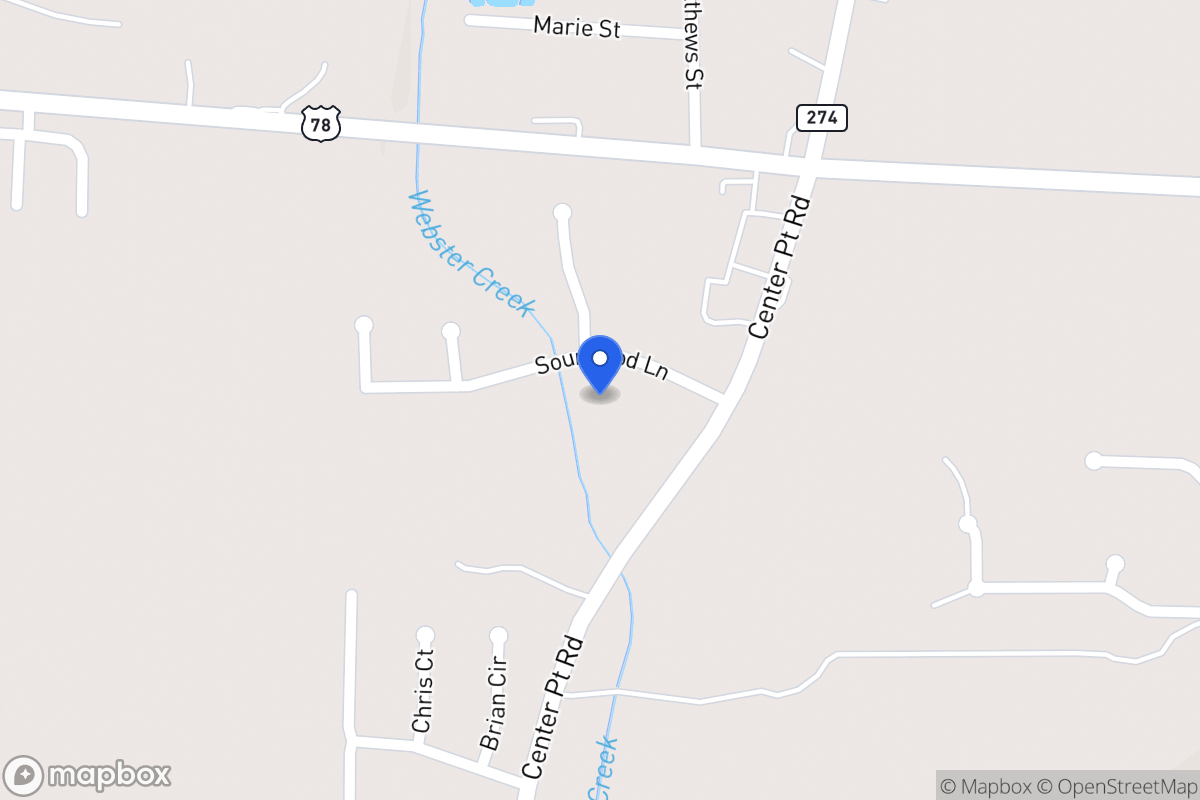 Map of Sourwood Ln