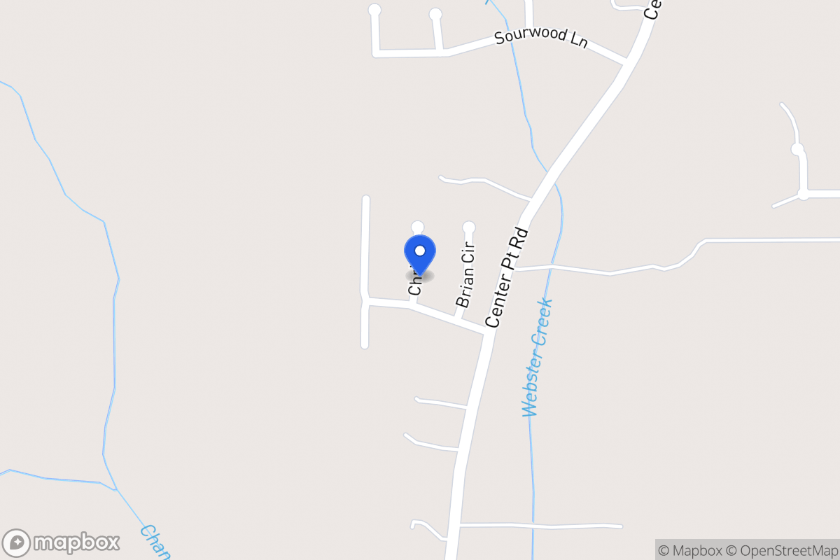 Map of 487 Center Point Rd