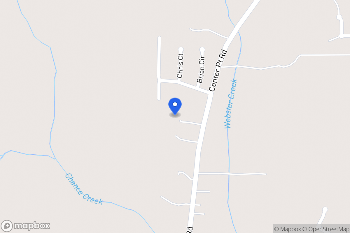Map of 505 Center Point Rd