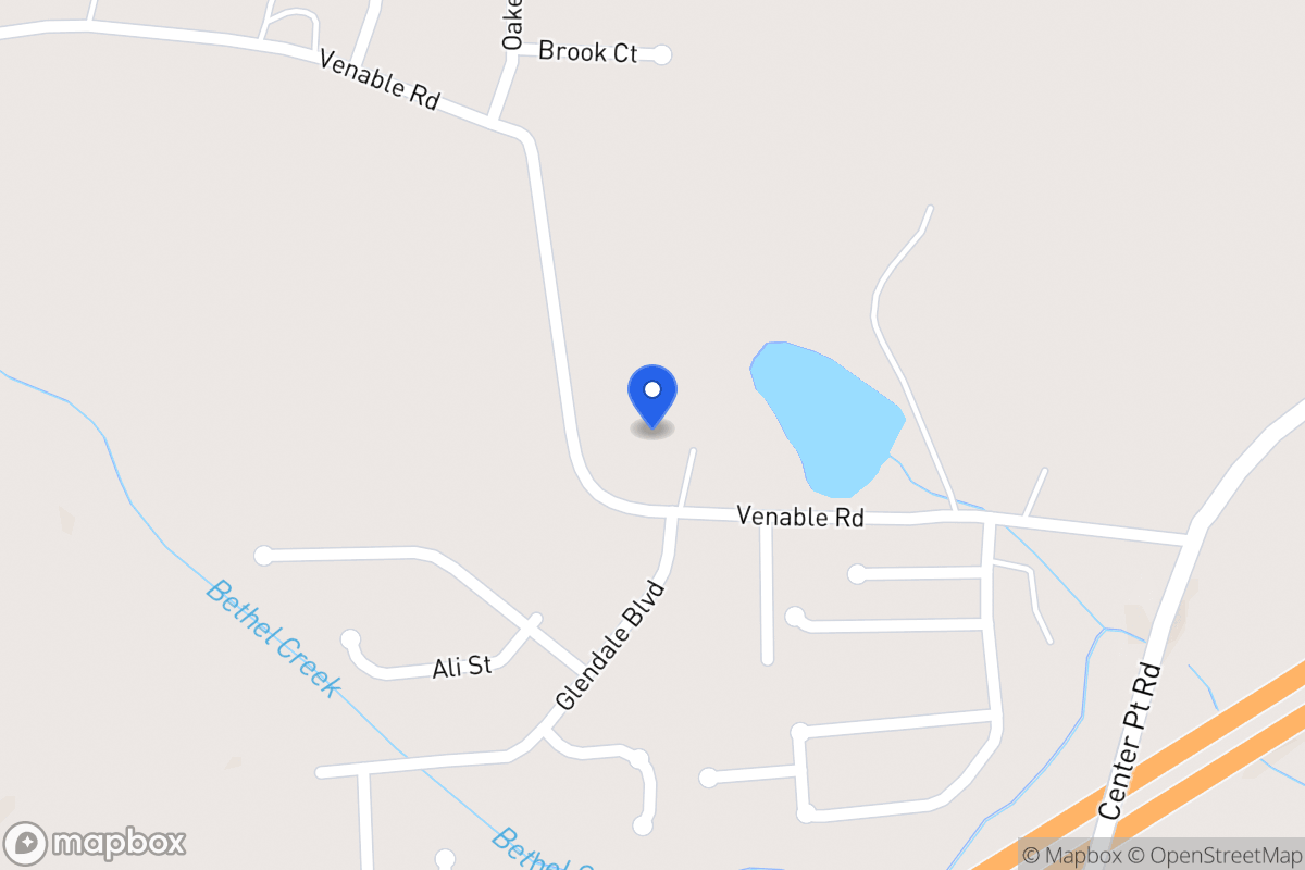 Map of 151 Venable Rd
