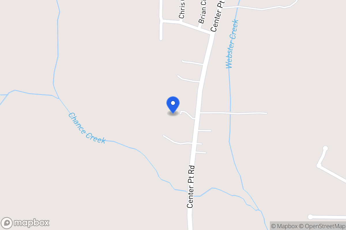 Map of 567 Center Point Rd