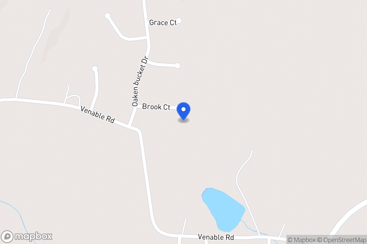 Map of 317 Brook Ct