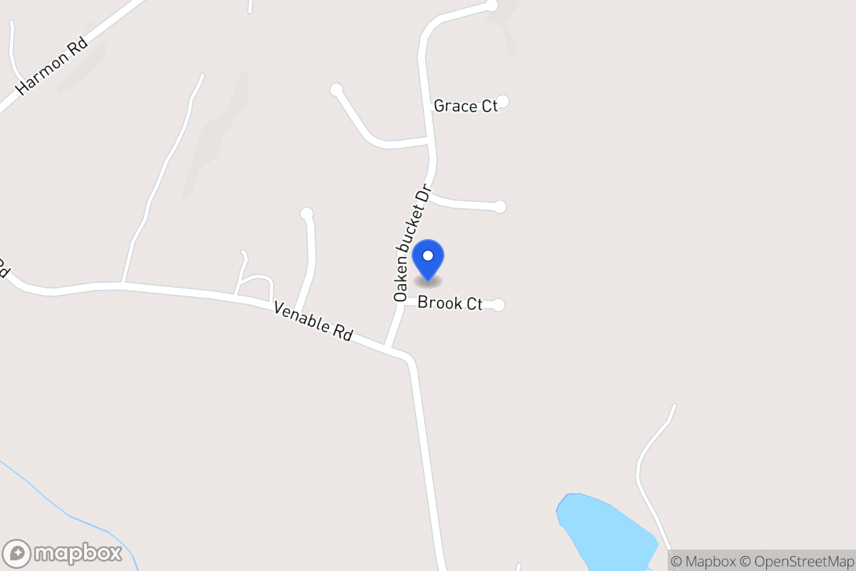 Map of 205 Oaken Bucket Dr