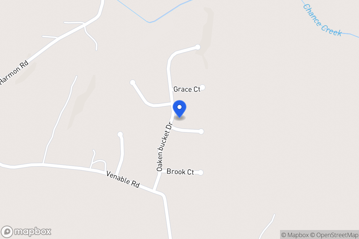 Map of 404 Branch Ln