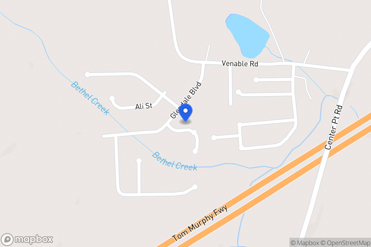 Map of 208 Piedmont Ct