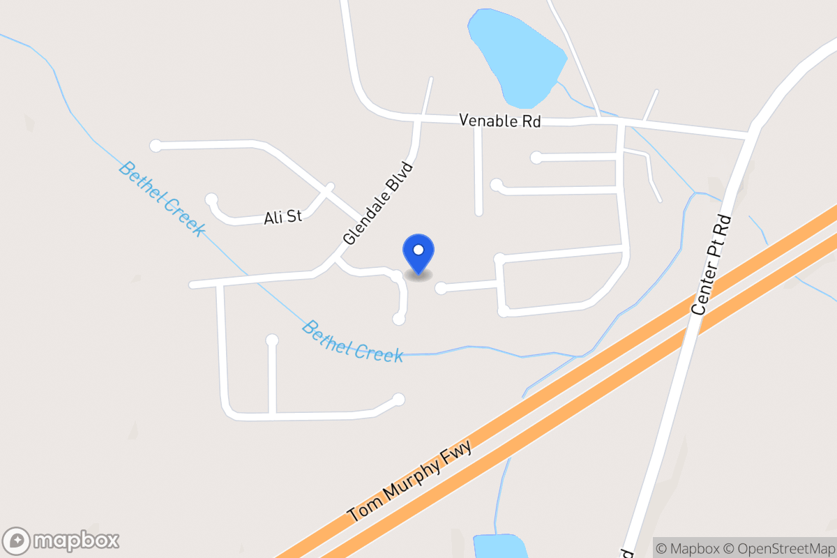 Map of 220 Piedmont Ct
