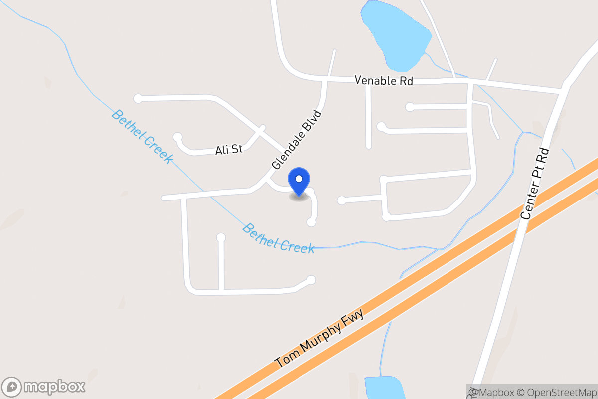 Map of 217 Piedmont Ct