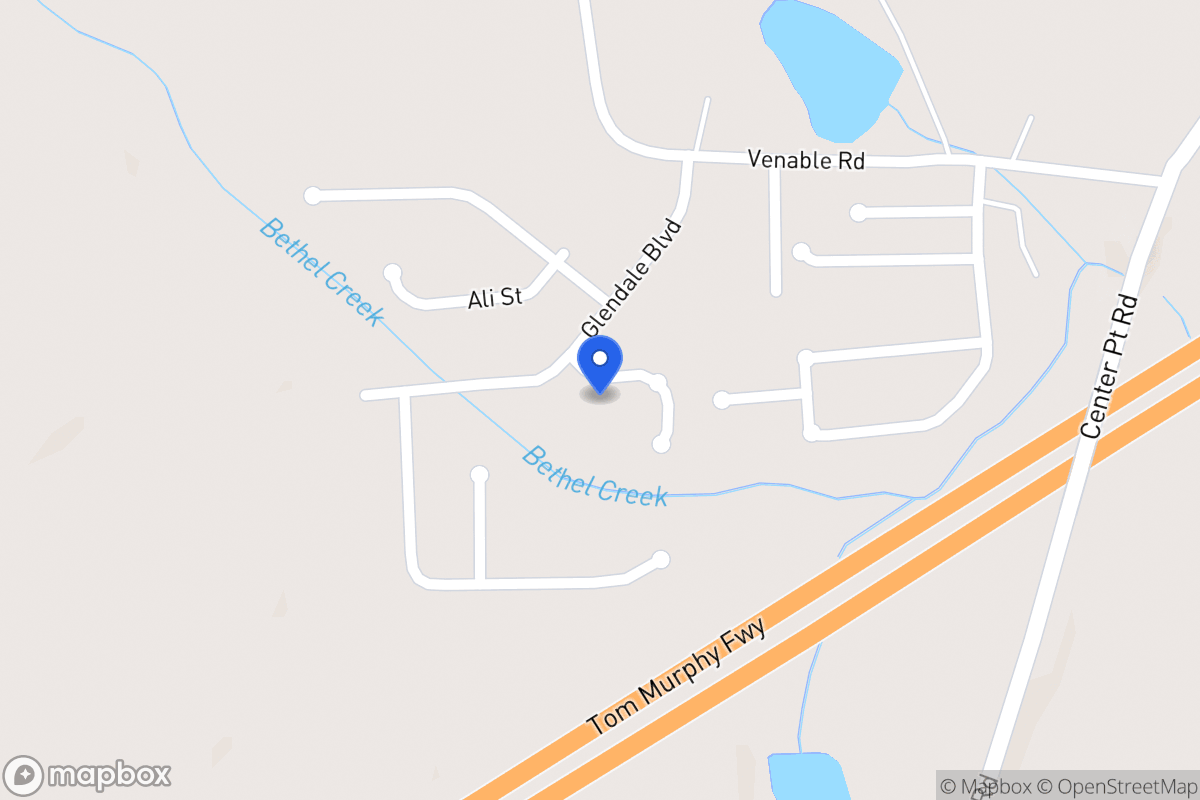 Map of 205 Piedmont Ct