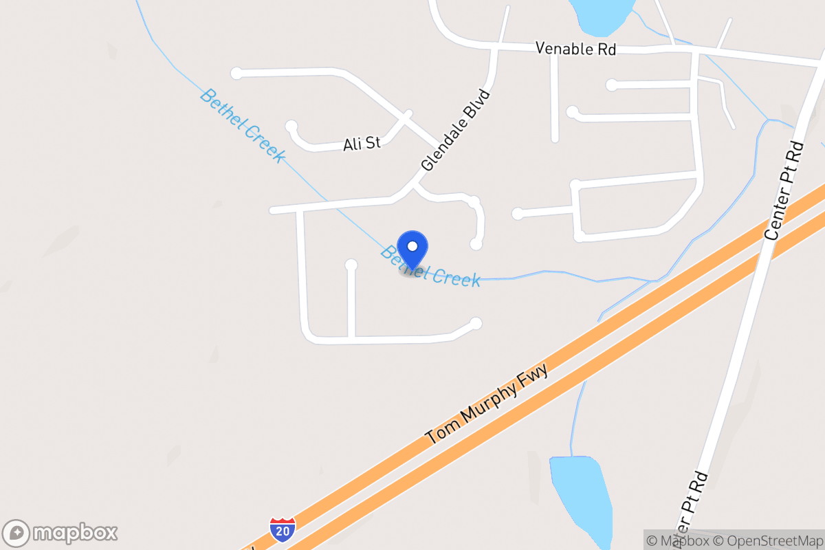 Map of Glendale Blvd