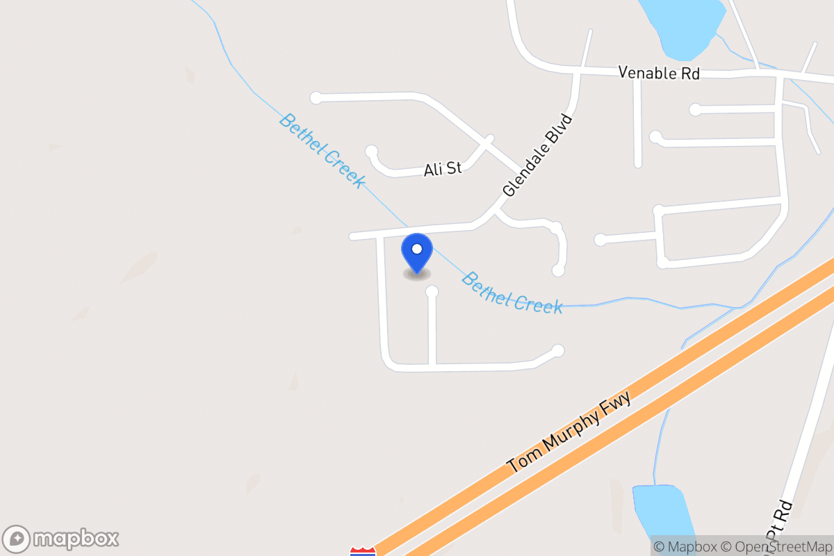 Map of 416 Robin Hill Ln