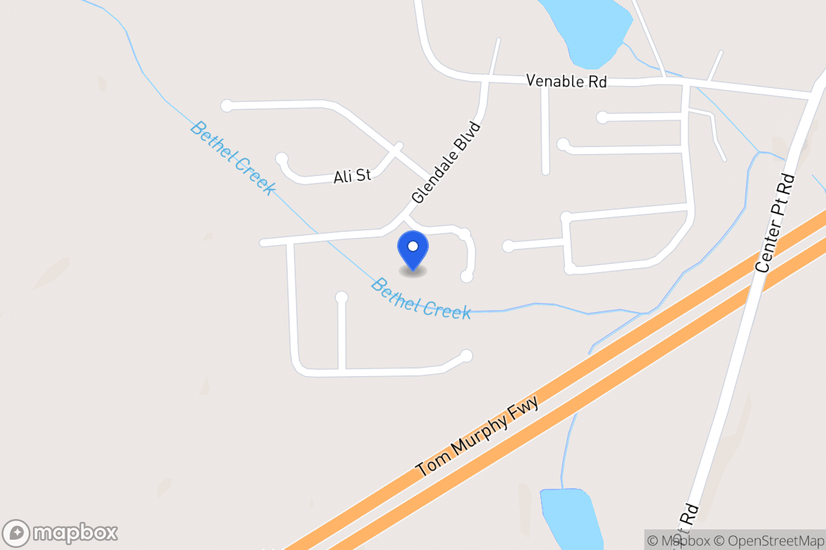 Map of 126 Glendale Blvd