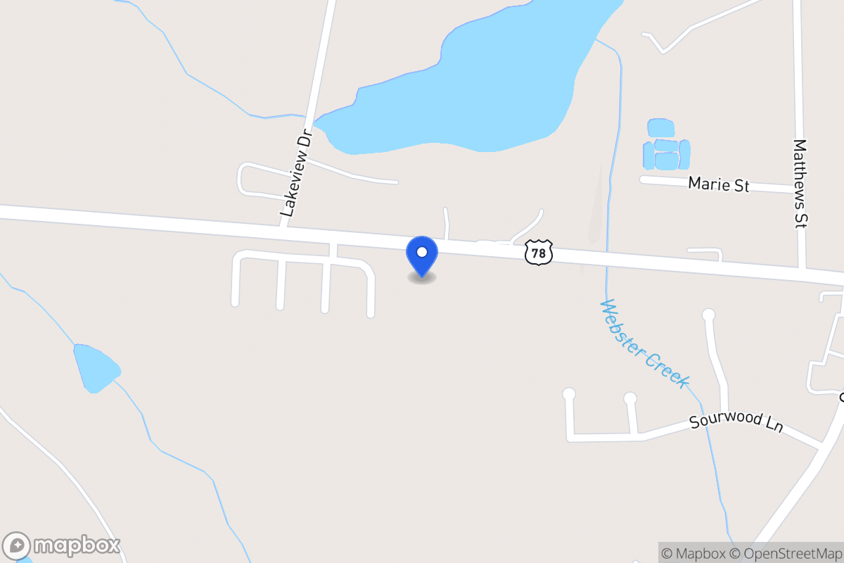Map of 416 W 78 Hwy
