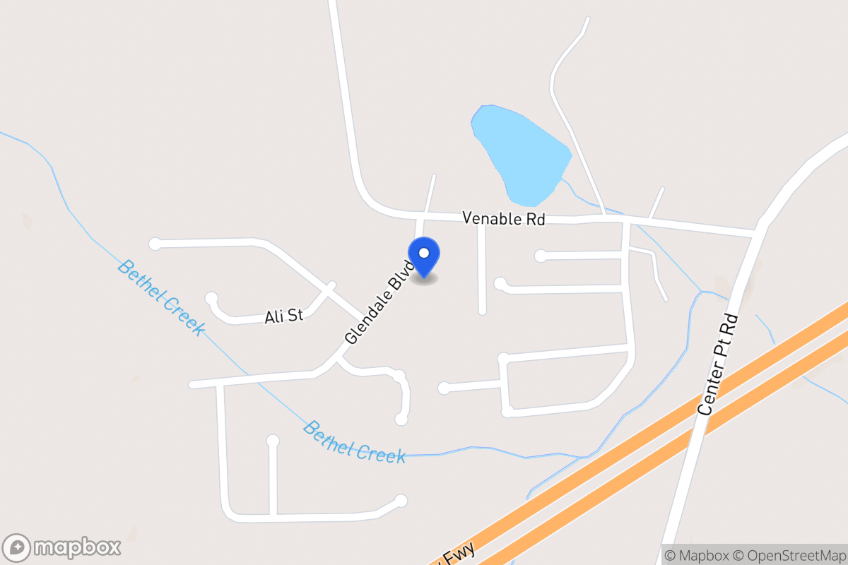 Map of 100 Glendale Blvd