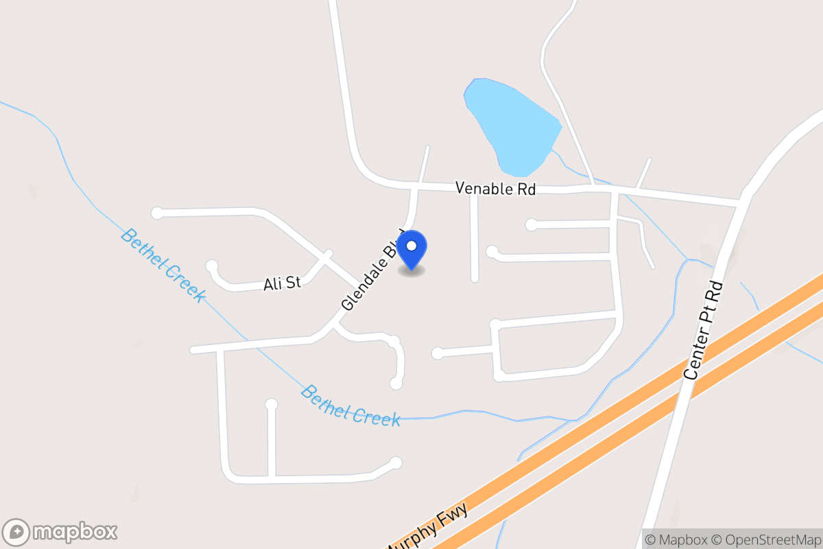 Map of 104 Glendale Blvd