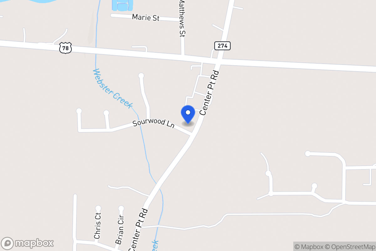 Map of 101 Sourwood Ln