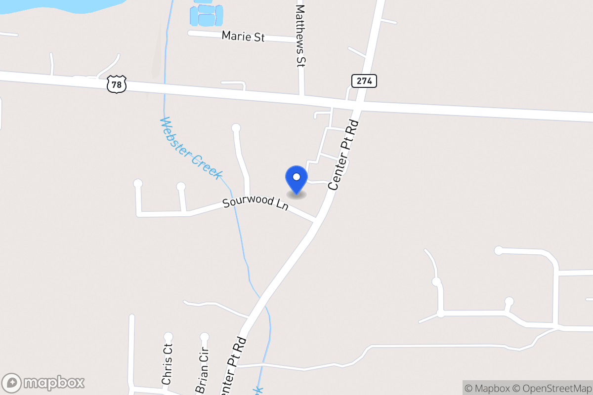 Map of 107 Sourwood Ln