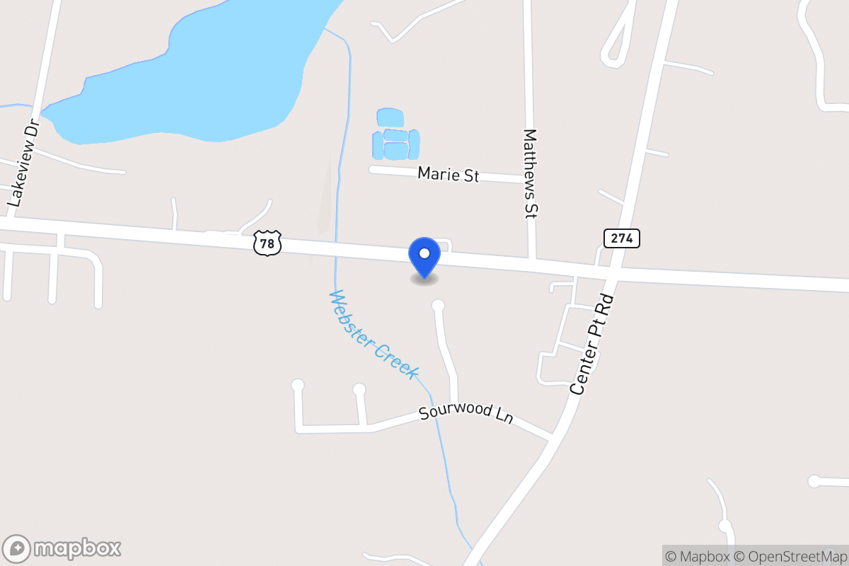 Map of 284 Dahoon Dr