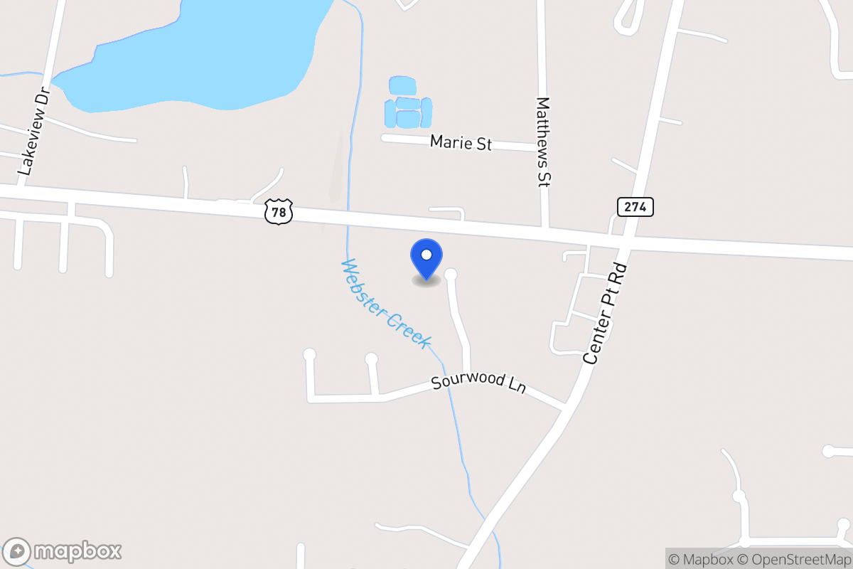 Map of 260 Dahoon Dr