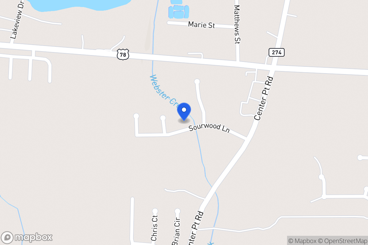 Map of 137 Sourwood Ln