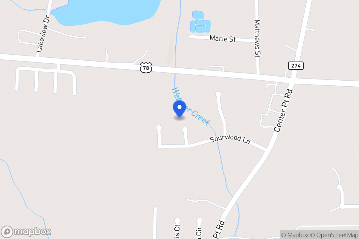 Map of 324 Yaupon Ct