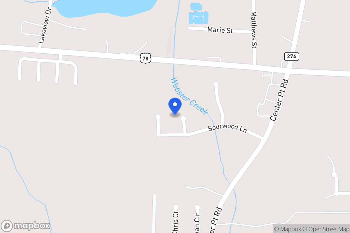 Map of 312 Yaupon Ct