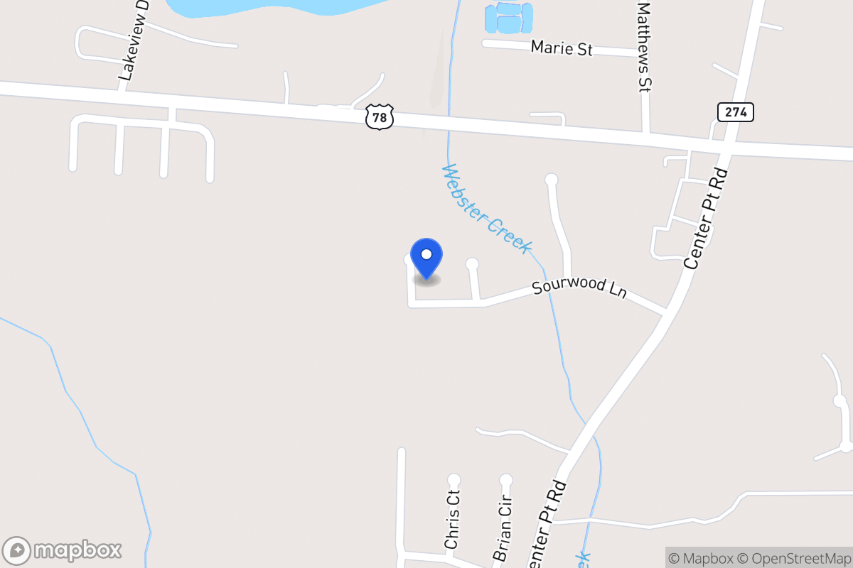 Map of 401 Sapling Ct