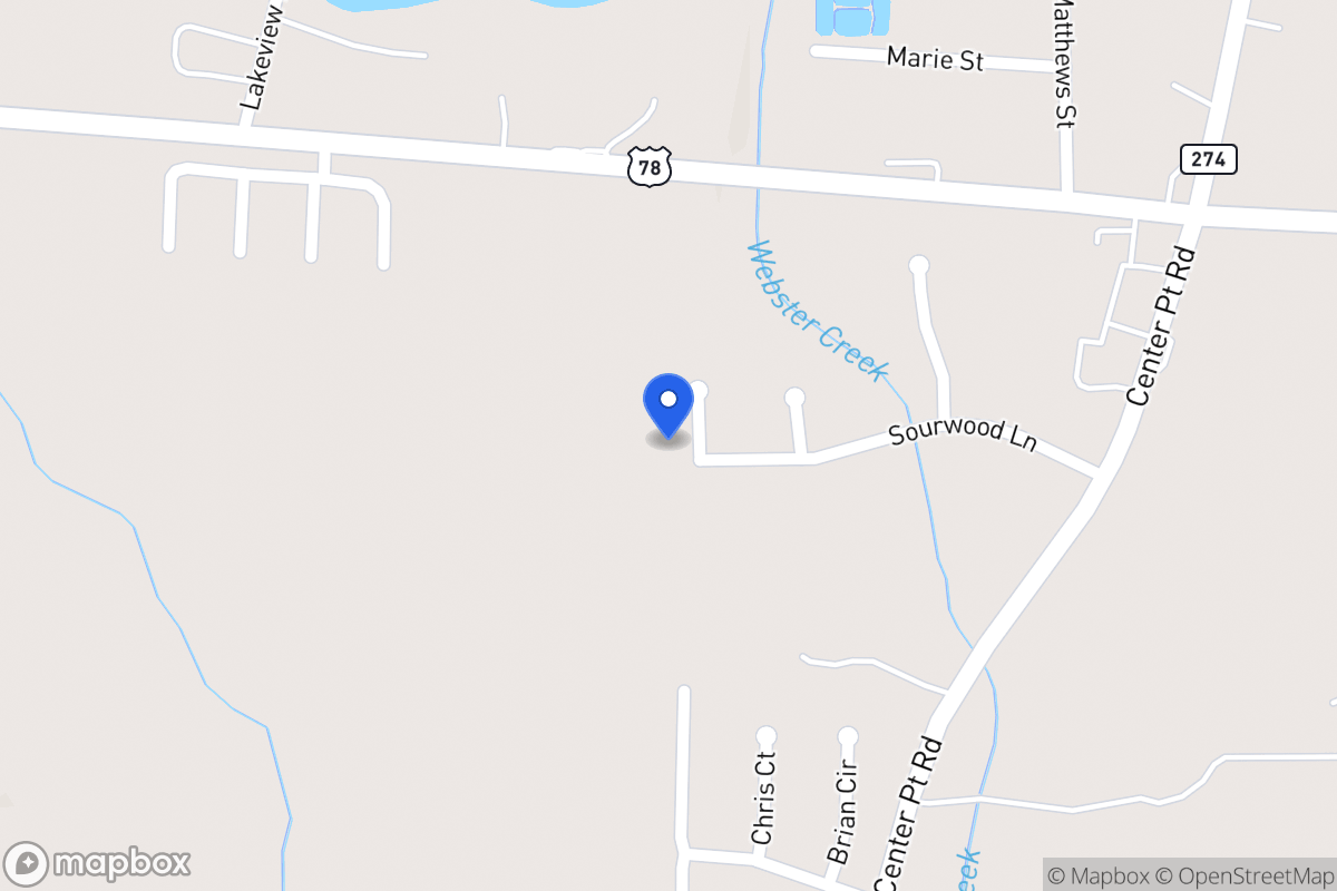 Map of 400 Sapling Ct
