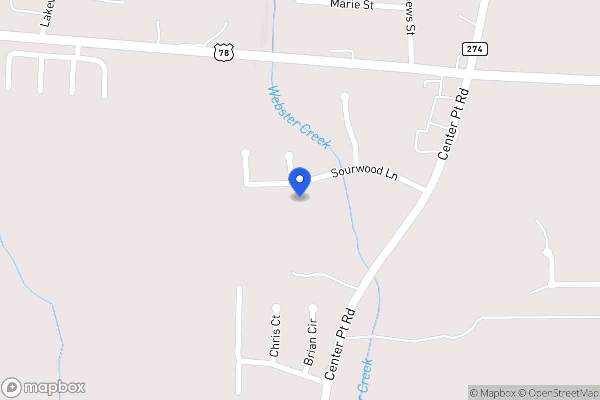 Map of 154 Sourwood Ln