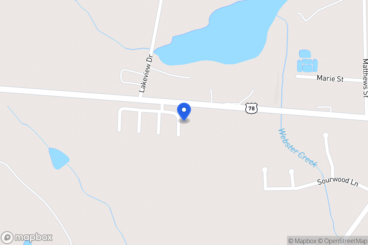 Map of 102 Bedrock Pl