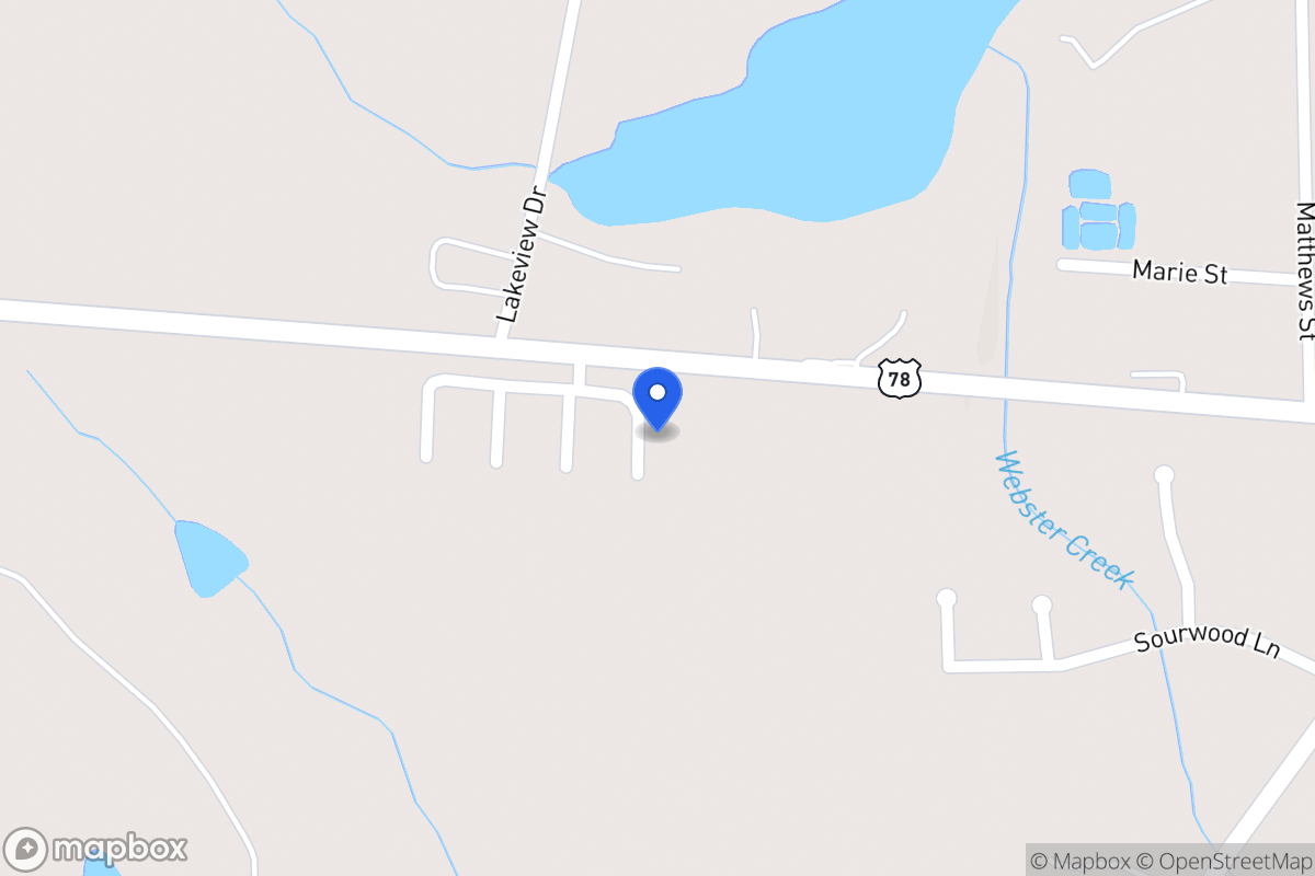Map of 104 Bedrock Pl
