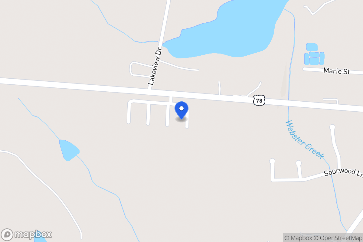 Map of 109 Bedrock Pl