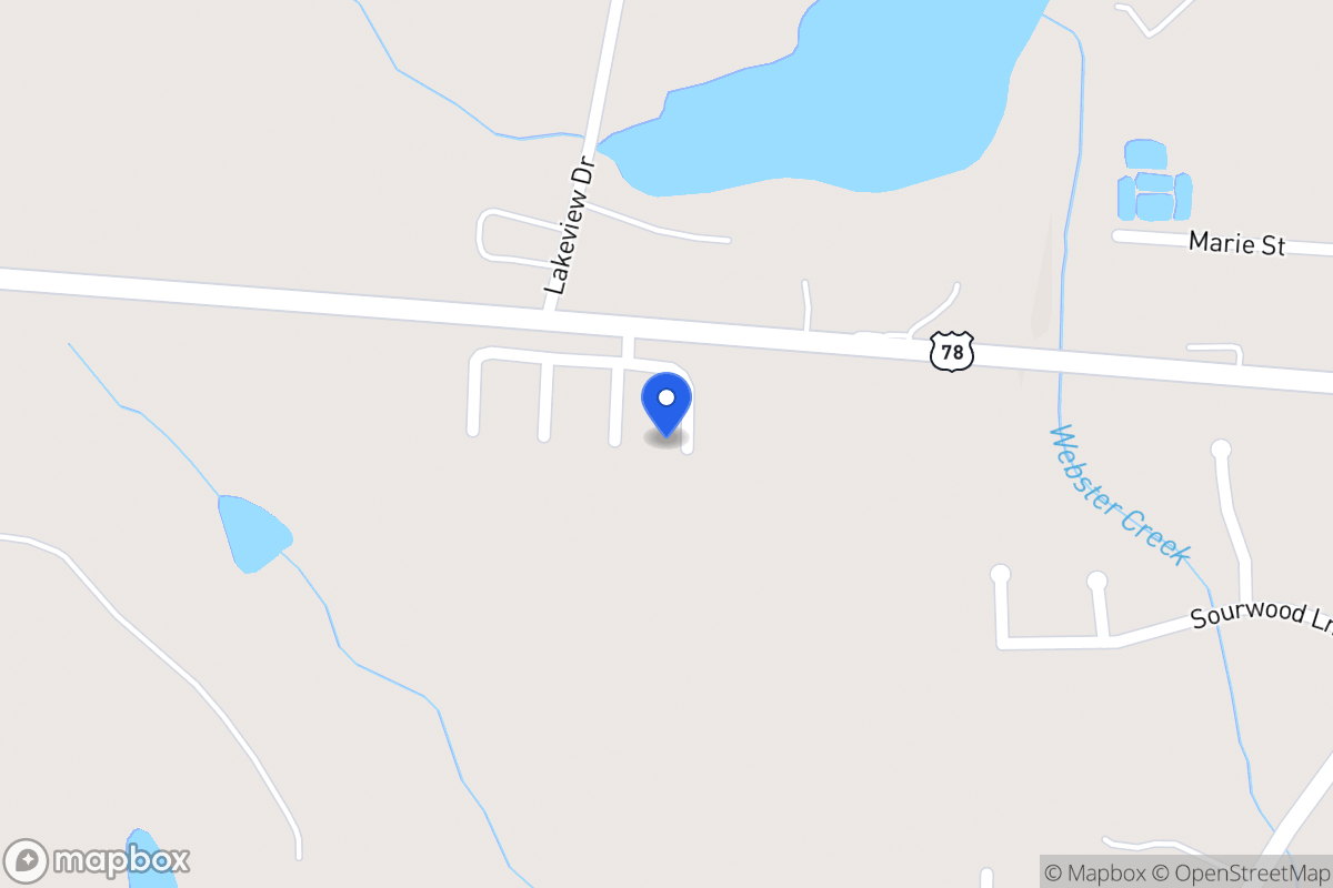 Map of 113 Bedrock Pl