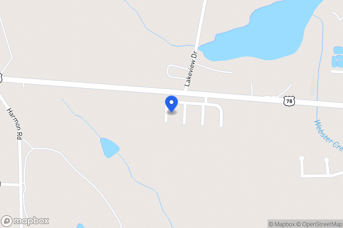 Map of 406 Bedrock Pl