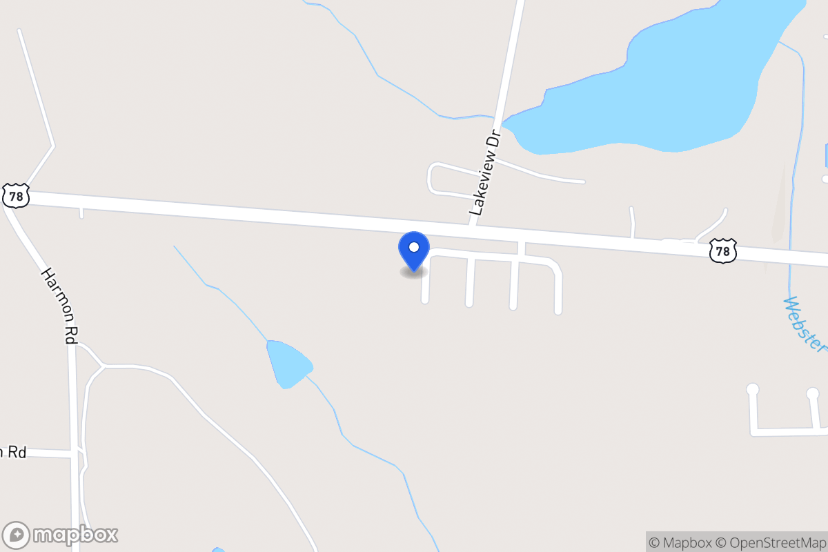 Map of 405 Bedrock Pl