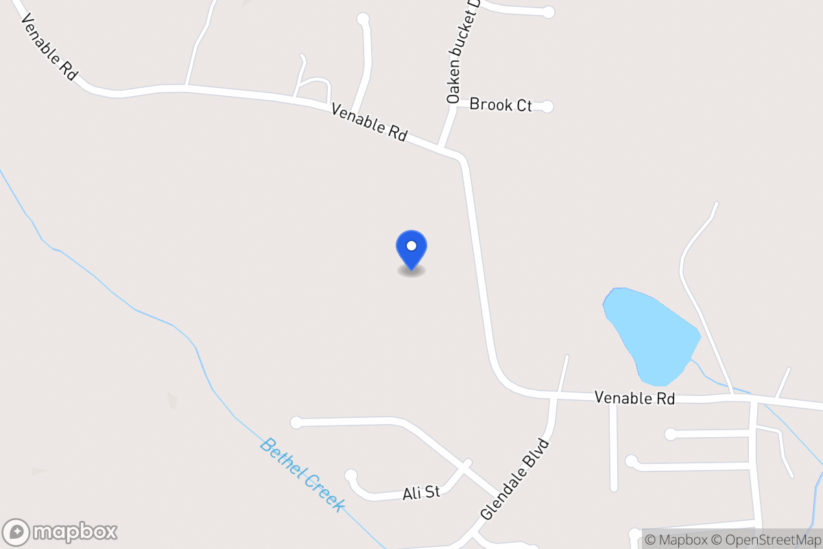 Map of Venable Rd