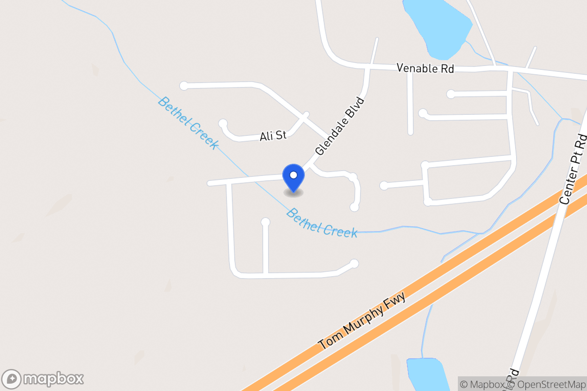 Map of 128 Glendale Blvd