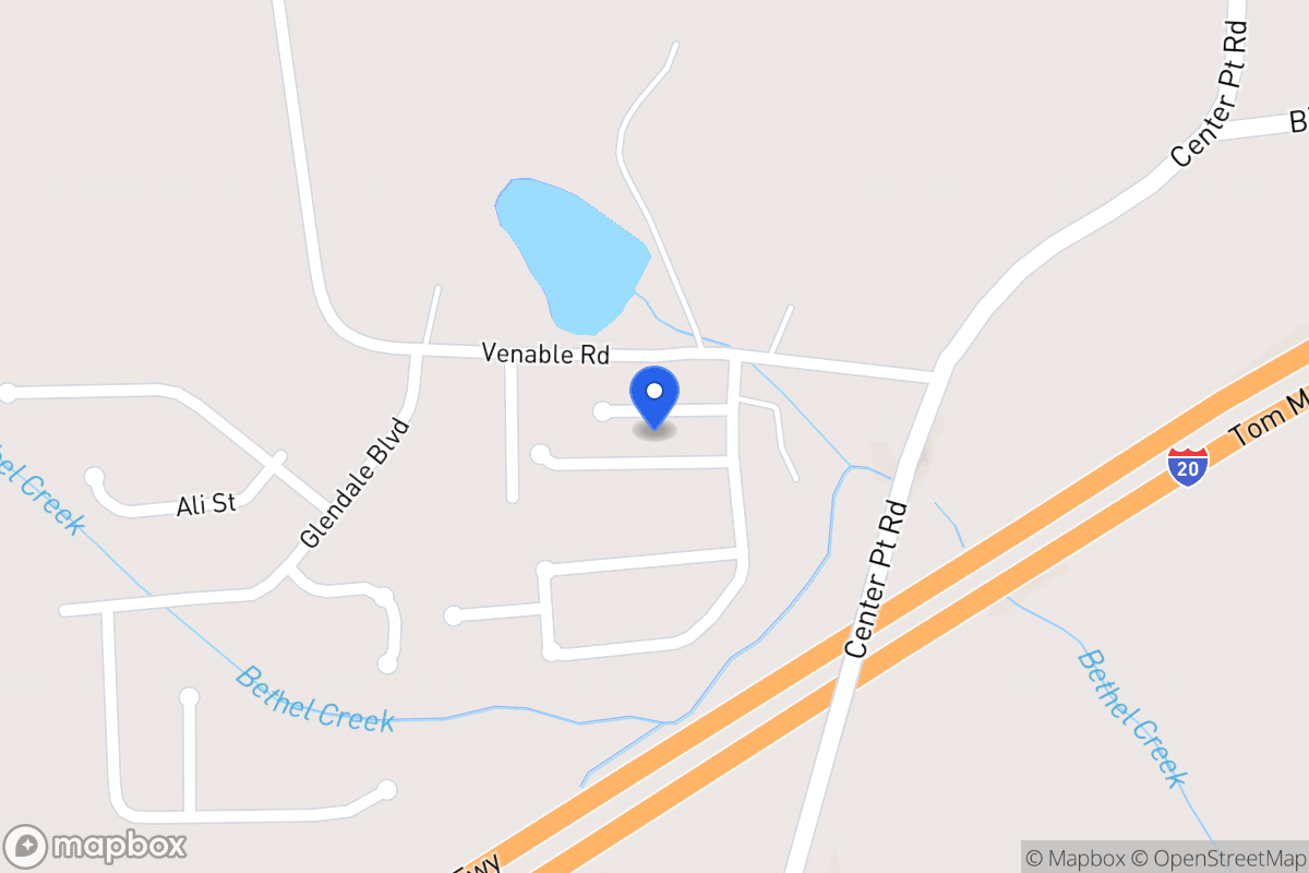 Map of 117 Meadowview Dr