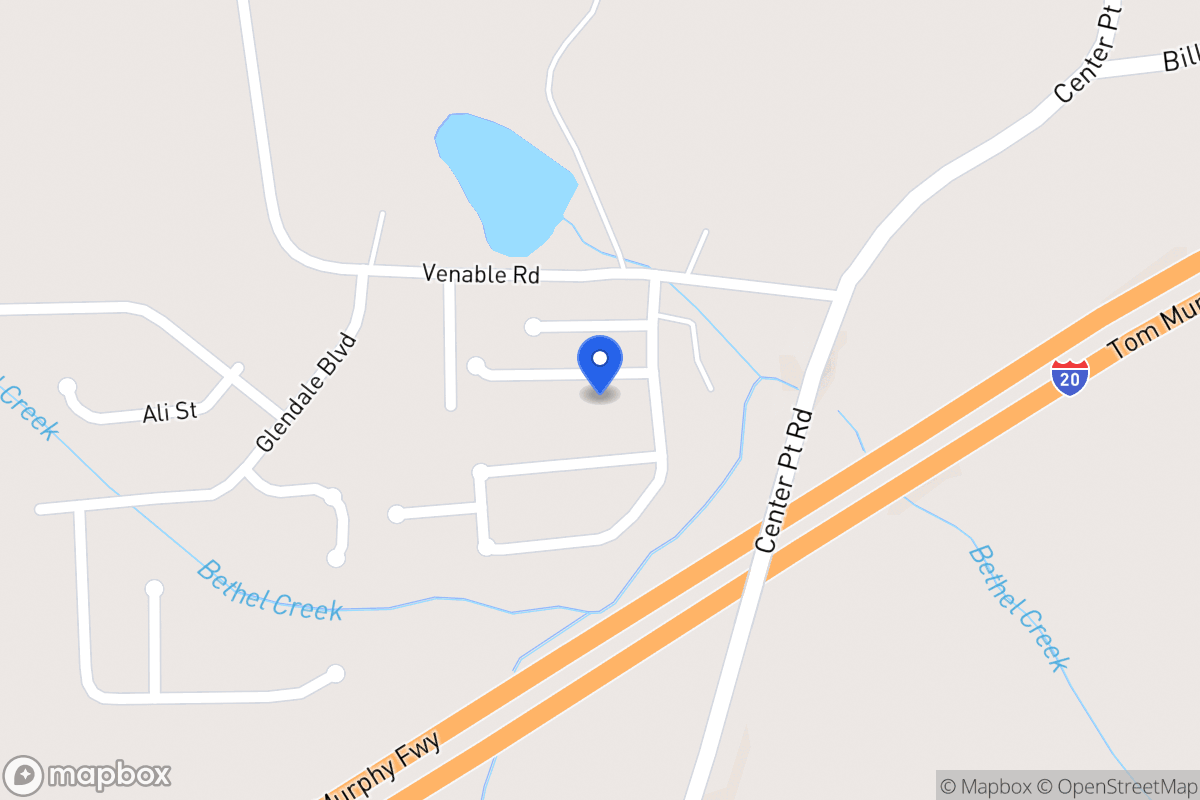 Map of 213 Ivey Trce