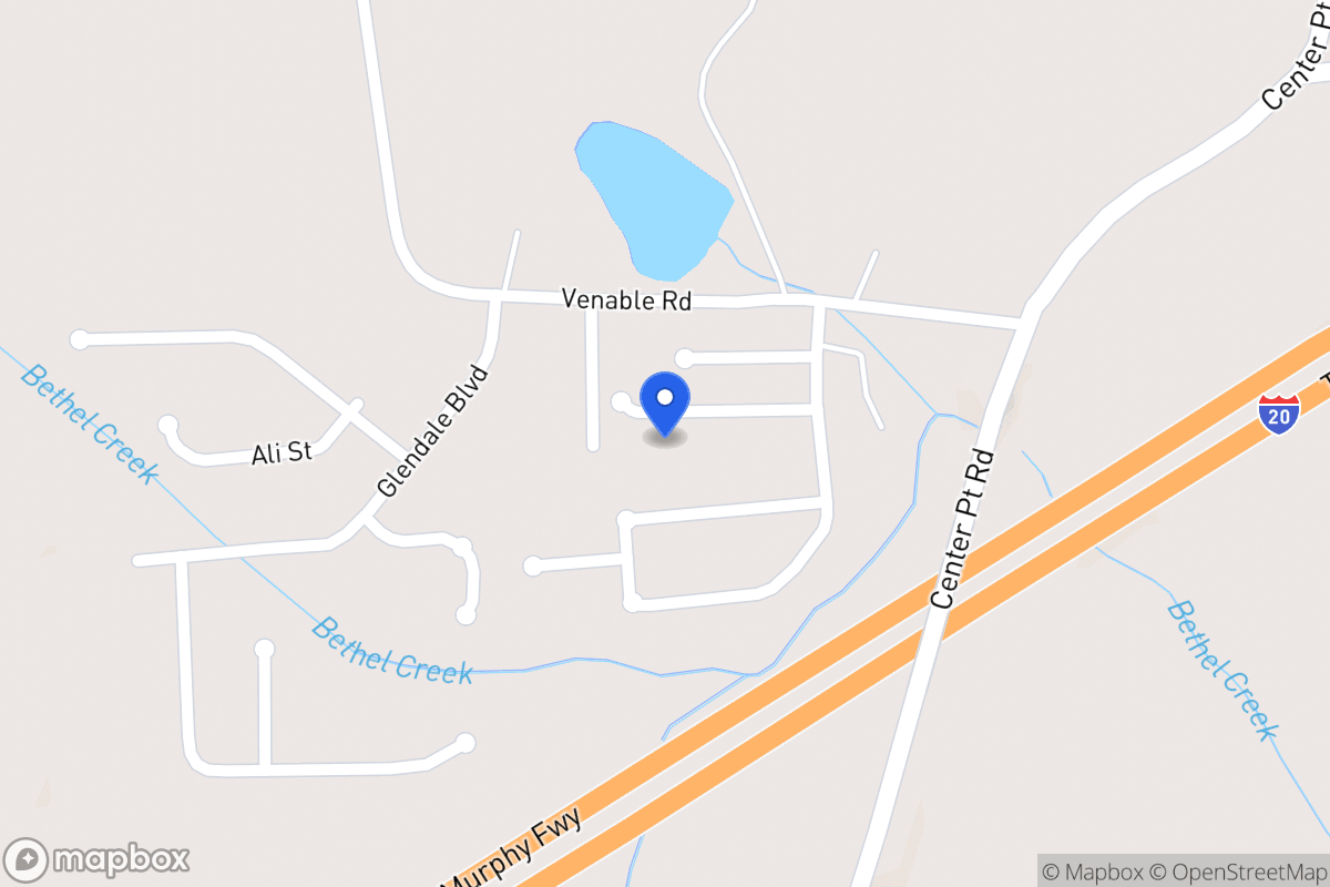 Map of 241 Ivey Trce