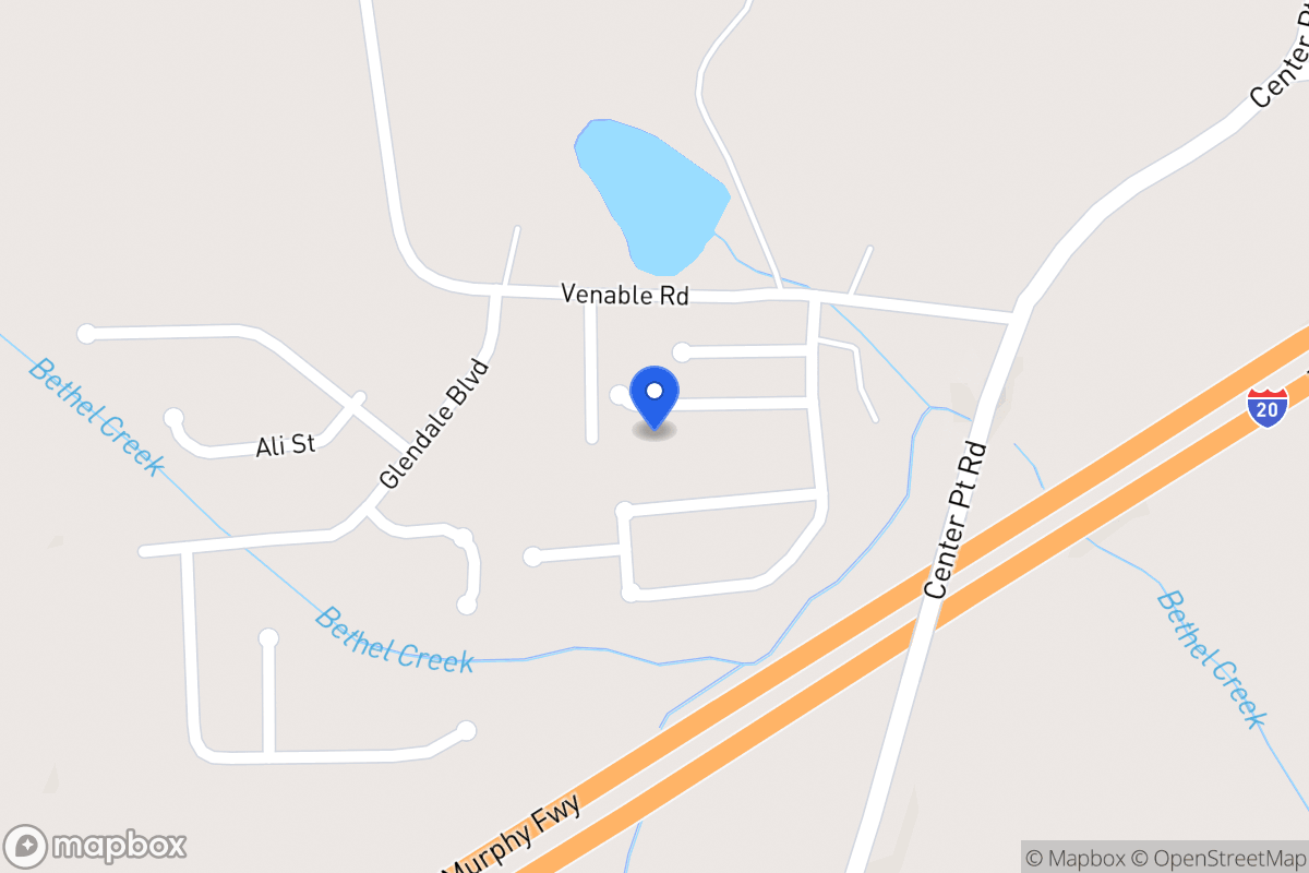 Map of 243 Ivey Trce