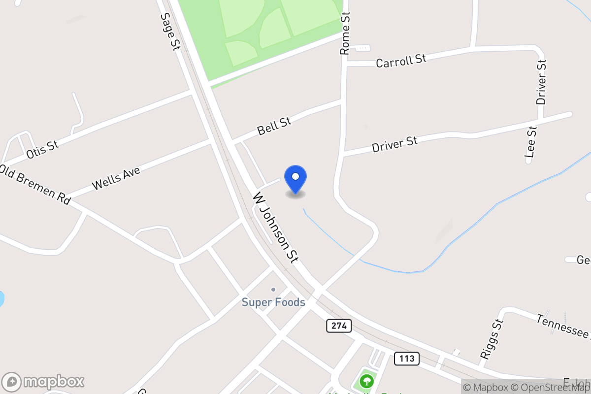 Map of 65 W Johnson St