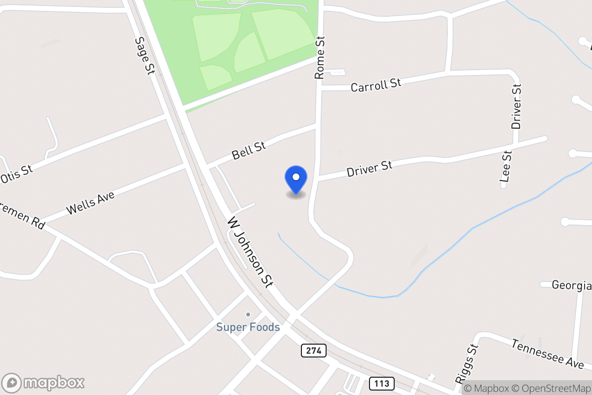 Map of 100 Rome St